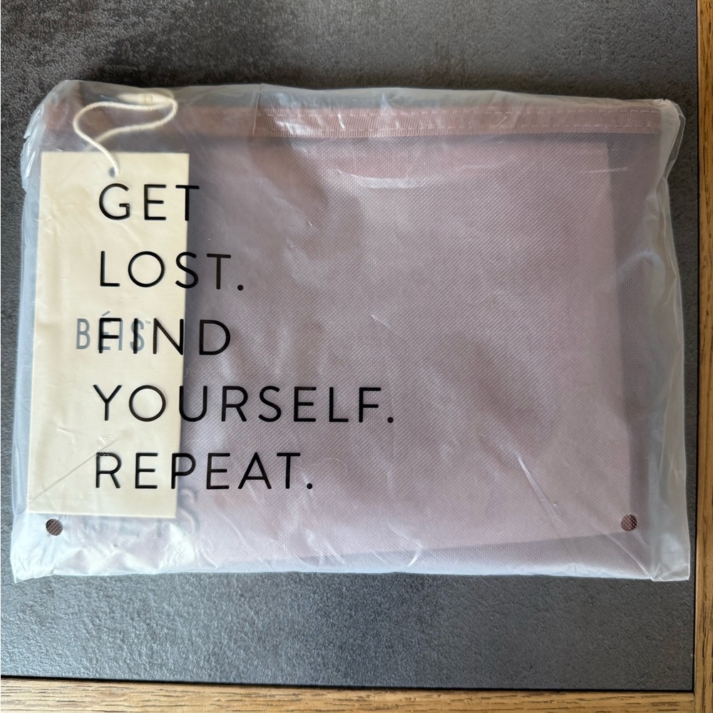 BEIS Dusty Rose Travel Pouch